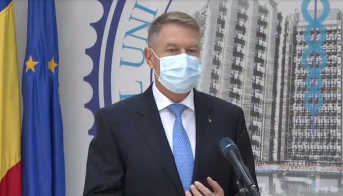 Klaus Iohannis: Îmi doresc o prezenţă mare la vot; nu există discriminare pentru alegătorii din localităţile carantinate